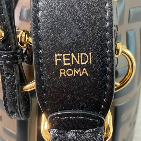 Authentic Fendi Mon Tresor Brown Leather mini-bag - Picture 10 of 16